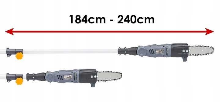 Piła ELEKTRYCZNA do Gałęzi na Wysięgniku 1000W PM-EPW-1000