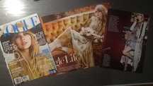 Taylor Swift VOGUE okładka i wycinki