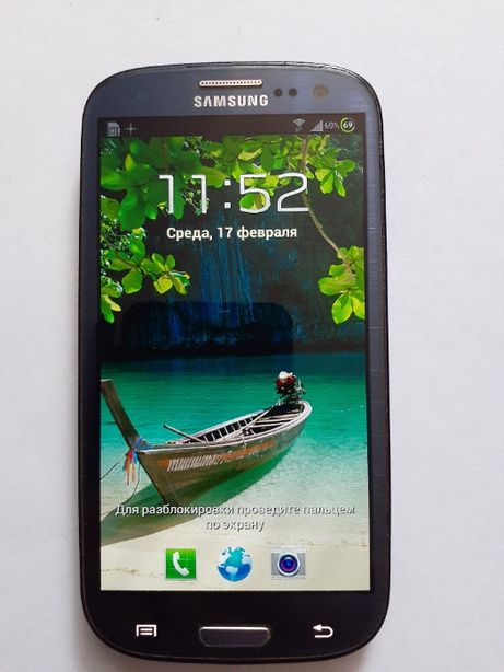 Смартфон Samsung Galaxy S3 GT-i9300 Оригинал, с новым аккумулятором