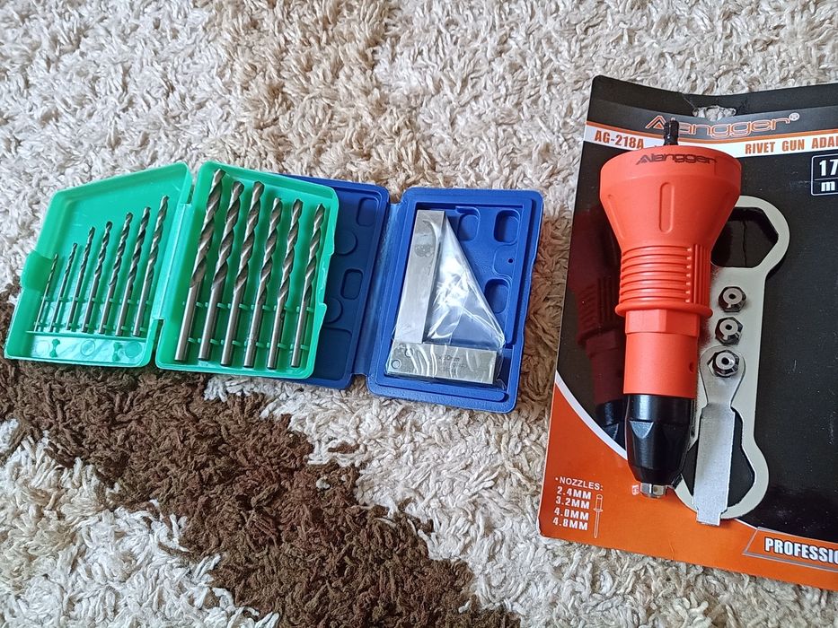 Новый Заклепочник шуруповерт набор сверл ножовка пенобетон угольник