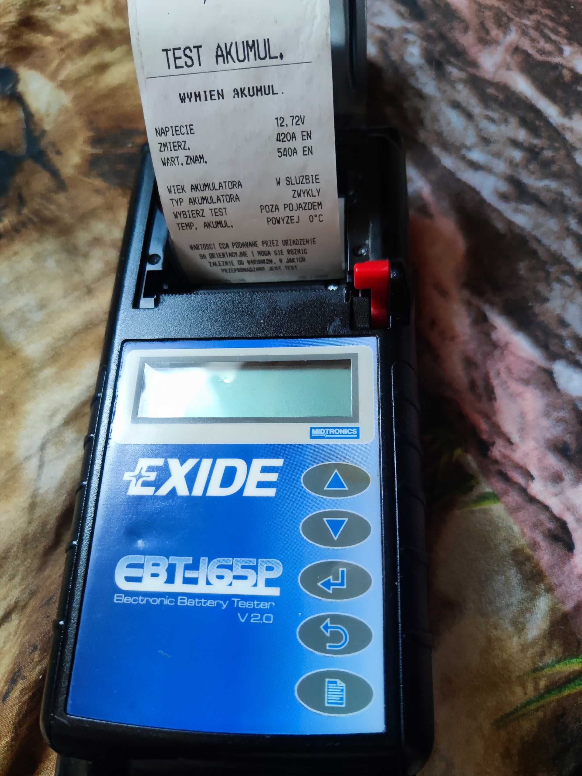 Tester Akumulatorów Midtronics EBT-165P EBT 165P Exide