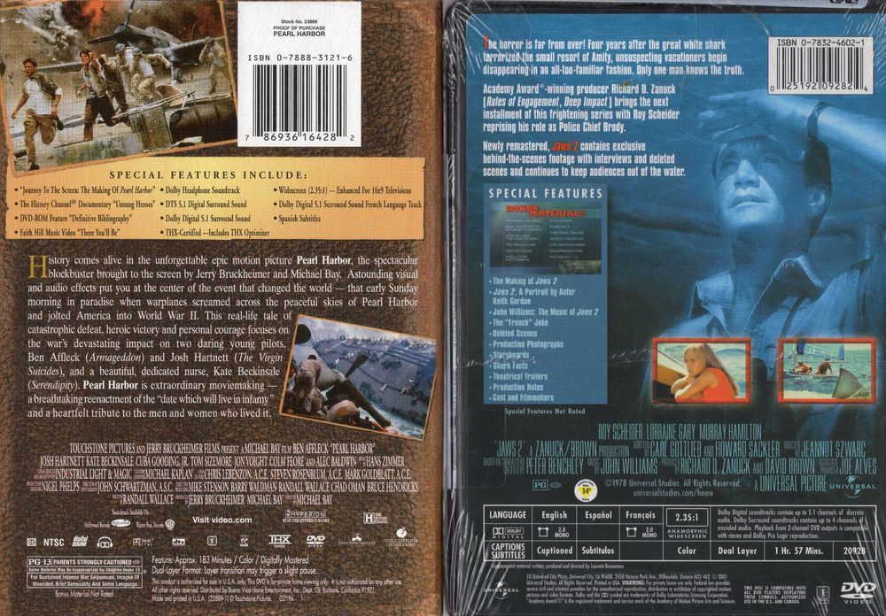 Американские DVD диски регион 1 (часть 2)