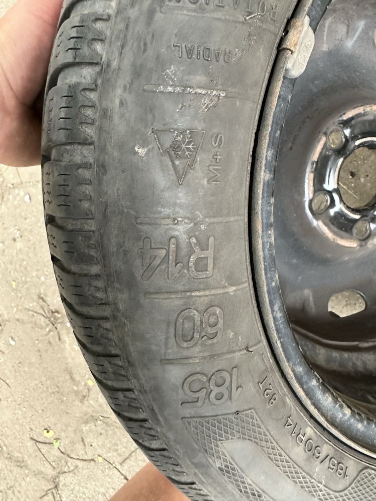 Opony zimowe Kleber Krisalp hp2 i Nokian +felgi