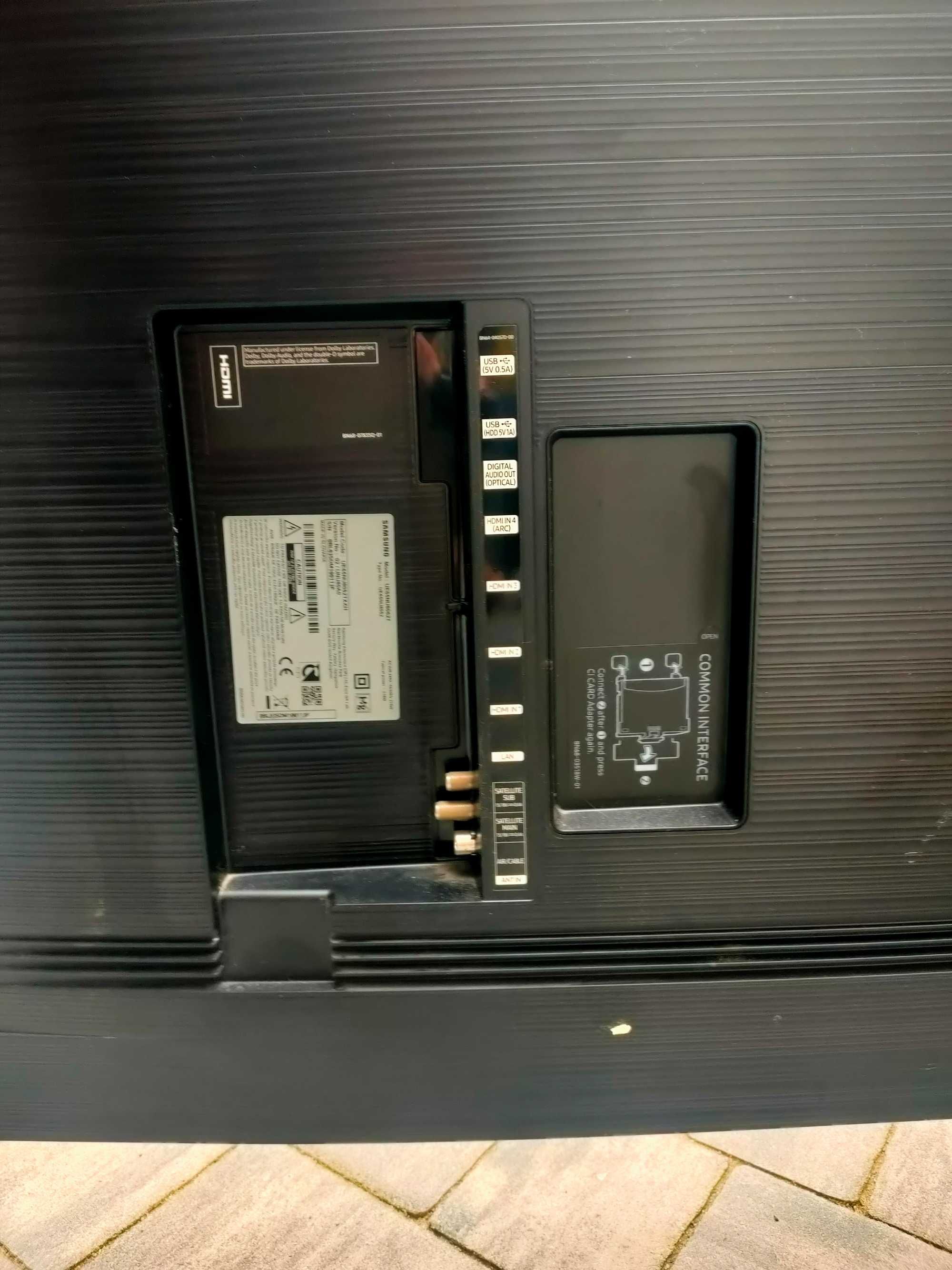 SAMSUNG UE65NU8052T Uszkodzona matryca
