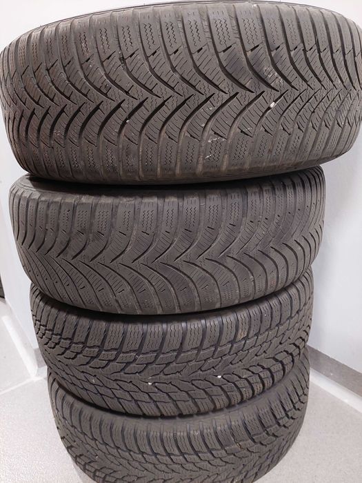 Koła z oponami zimowymi  195/65 R15, felgi aluminiowe opel