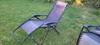 Leżak krzesło ogrodowe regulowane