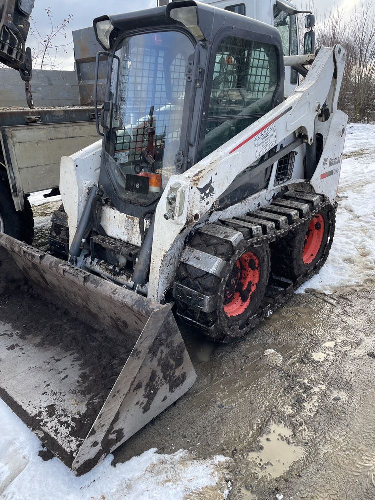 Оренда Bobcat, бобкат гусеничний, прибирання снігу
