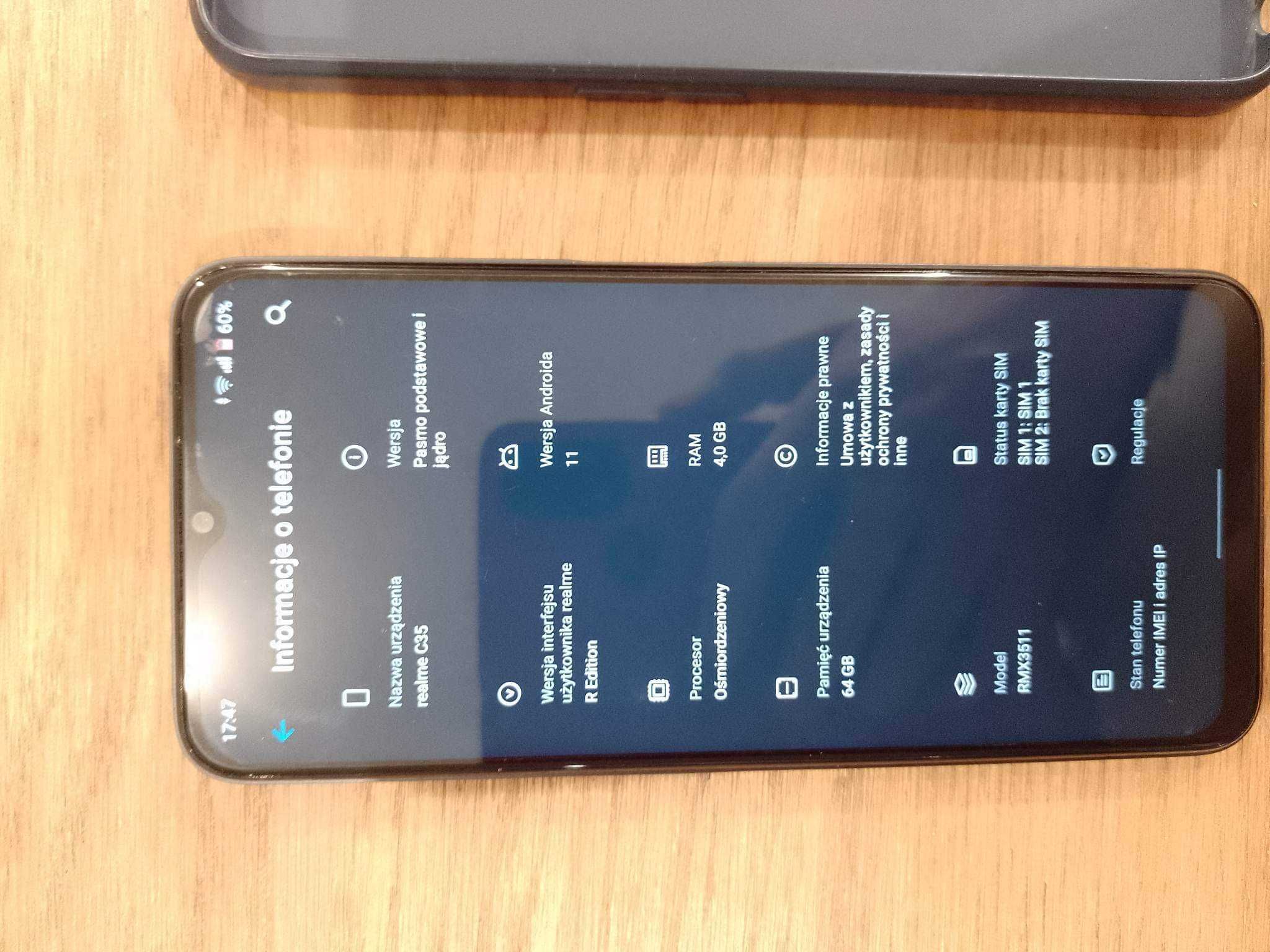 Realme c35, 64Gb, 4RAM