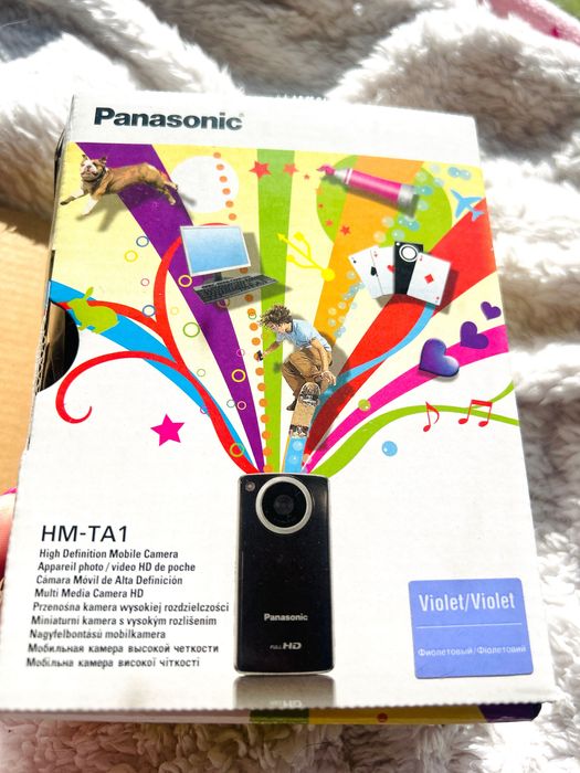 Panasonic HM TA 1 (c/caixa e acessórios originais)