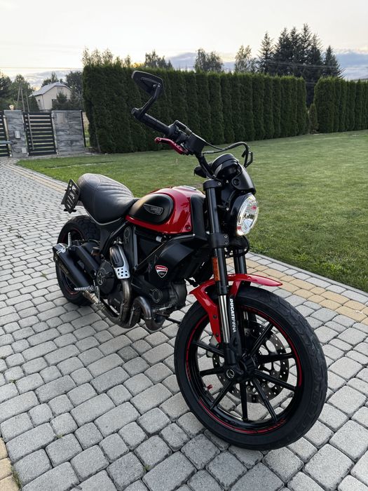 Ducati Scrambler Icon 800 rok 2018 wydech MIVV pełna moc!