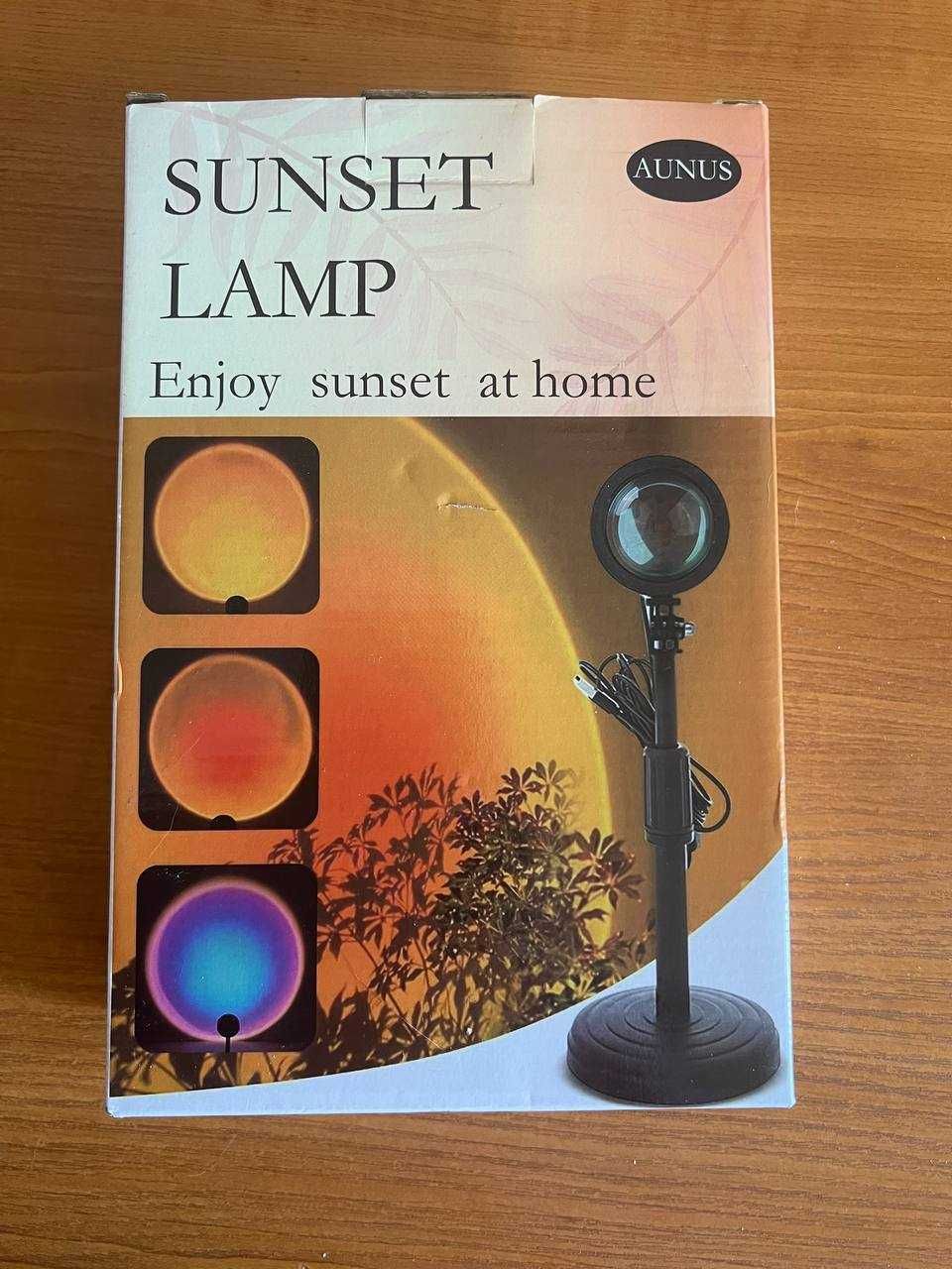 Проекционный светильник SUNSET LAMP мероприятие, usb, проектор