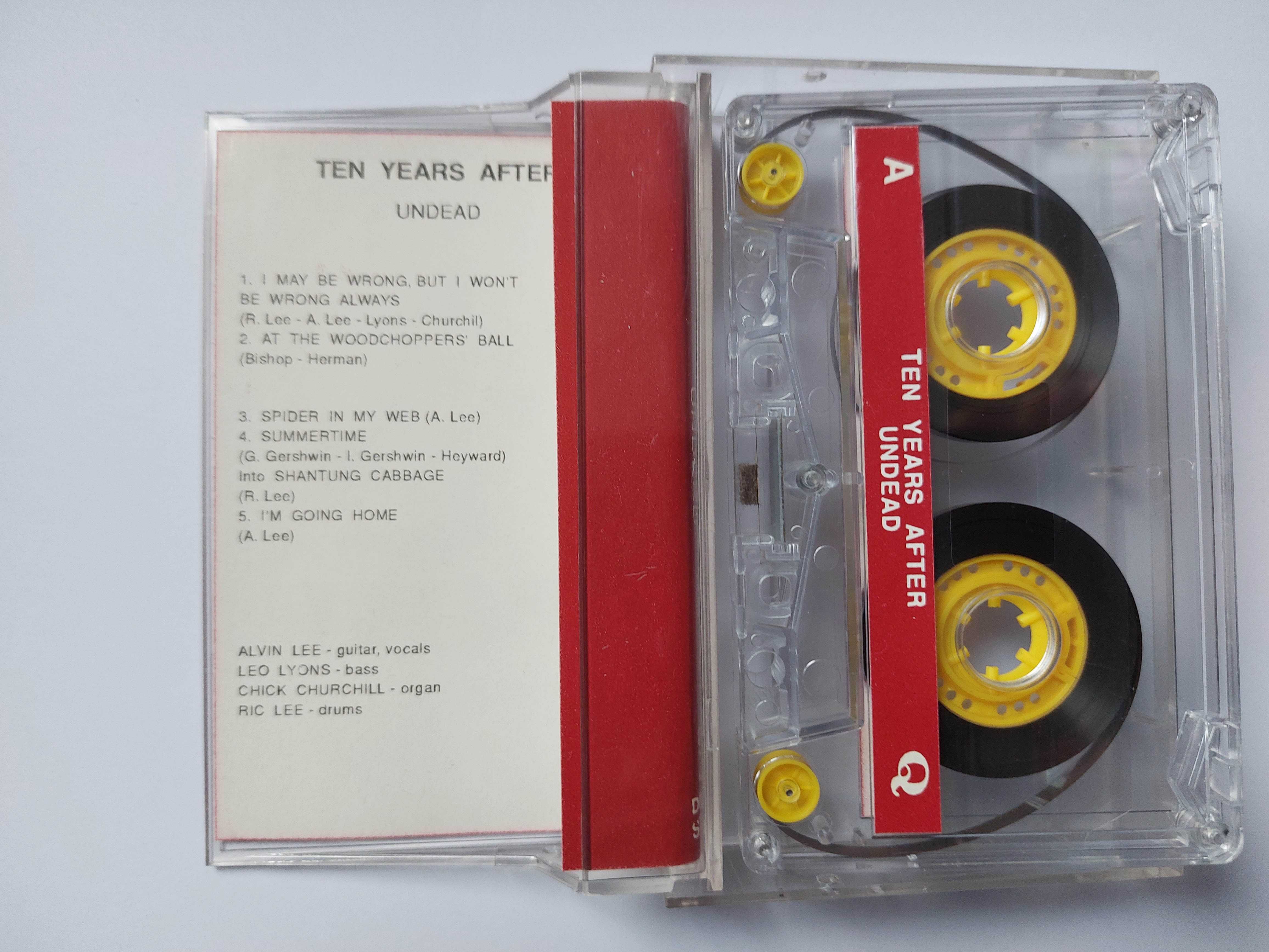 kaseta audio Ten Years After UNDEAD