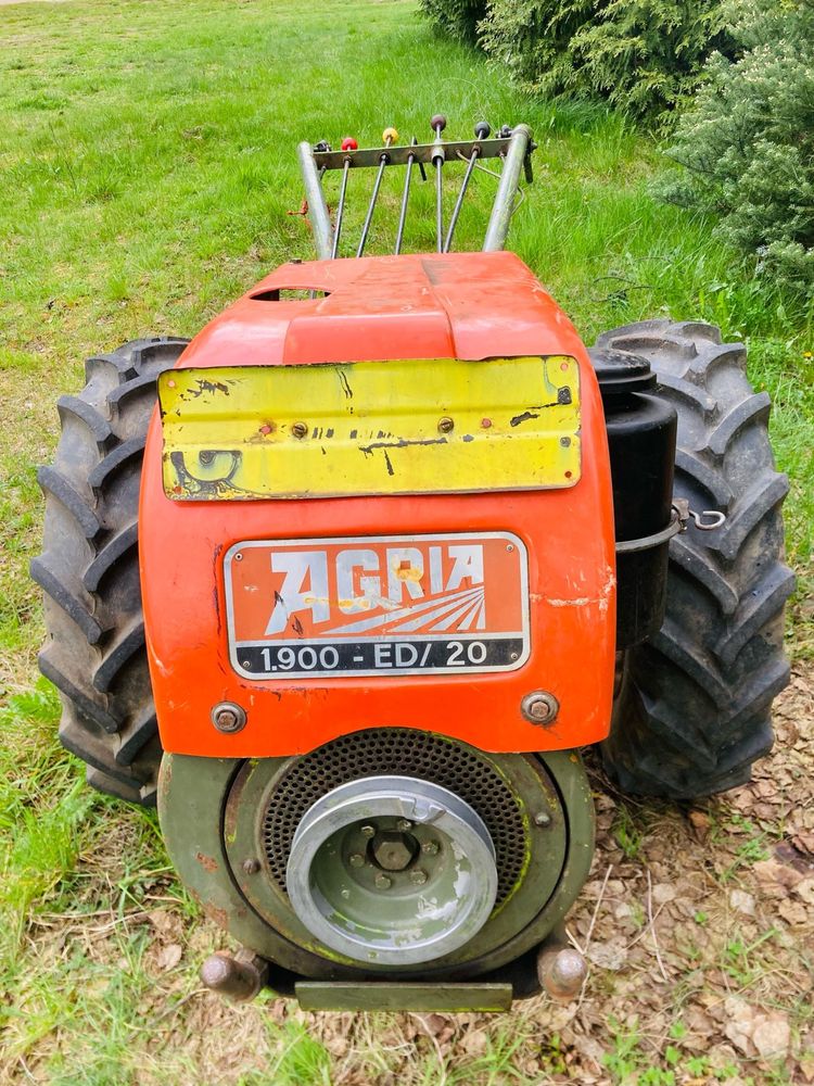 Traktor jednoosiowy glebogryzarka AGRIA 1900 ED 20 diesel