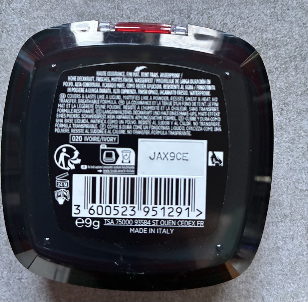 Puder matujący L’oreal Infaillible Fresh Wear