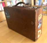 Mala Viagem Couro I Vintage