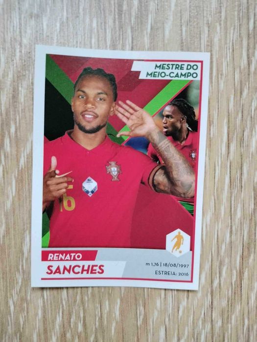 Cromo Renato Sanches FPF Portugal