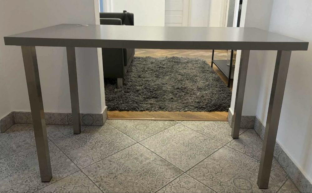 Biurko szare 120x60 nowe 2szt