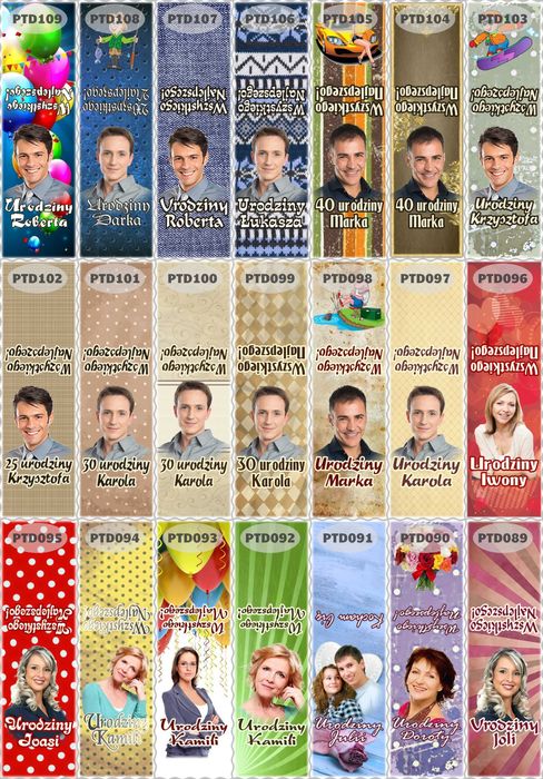 Czekoladki reklamowe z LOGO 15kg 900szt pistacja/czekolada