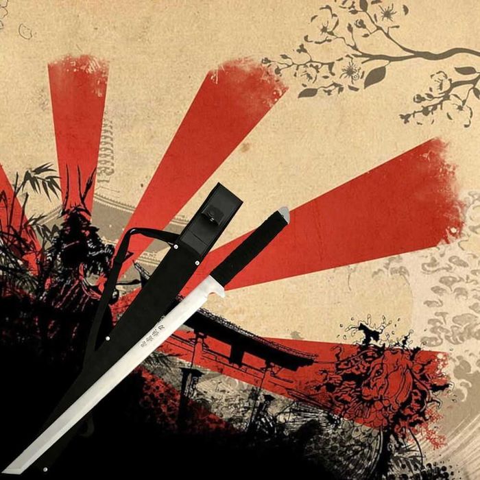Miecz Katana Ninja Treningowy z Pochwą 71 cm D120