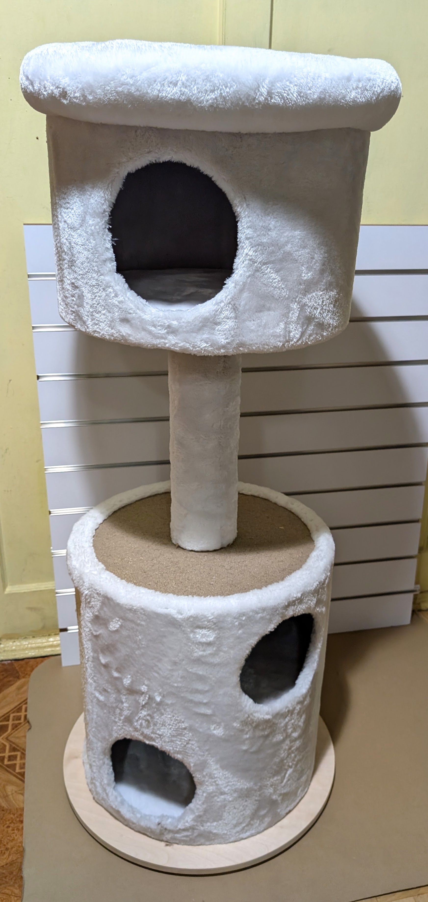 White Tiger Drapak Dla Kota 46X46X125Cm - Po Zwrocie
