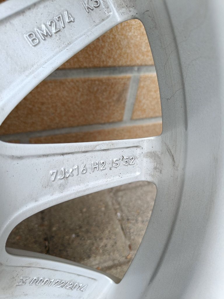Felgi Aluminiowe 16 Cali 5x112 7Jx16 ET52 - BMW 2 F45 F46 Styling 471