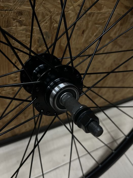 Колесо заднє 29" під тріщотку на промпідшипниках дискові гальма