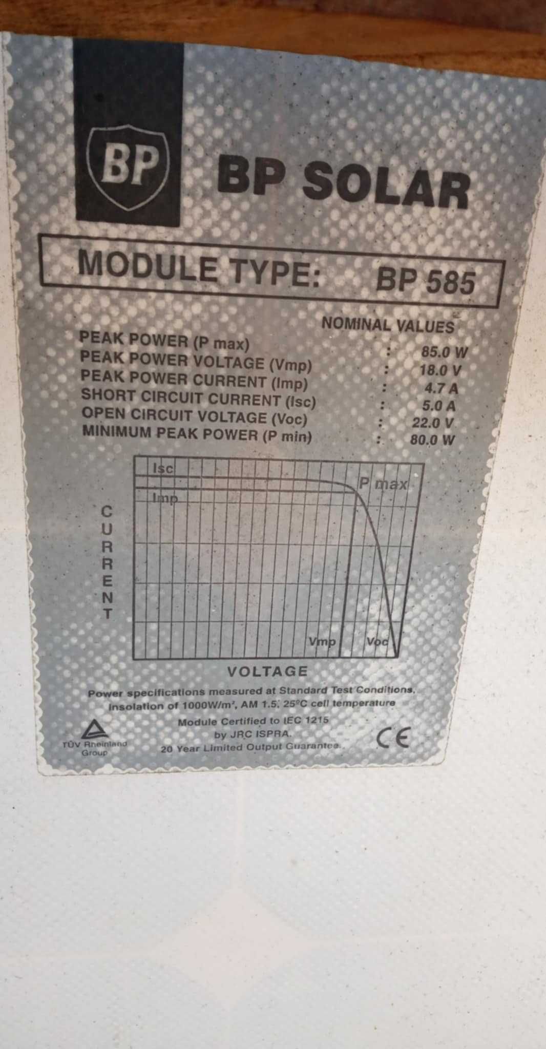 panel słoneczny BP solar 85w