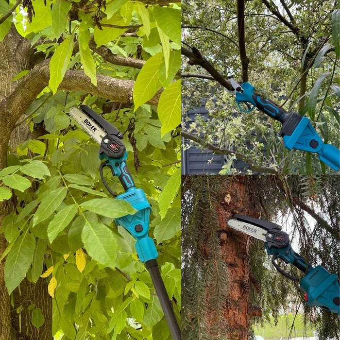 ZESTAW NARZĘDZI OGRODNICZYCH Na Wysięgniku Teleskopowym Piła Sekator