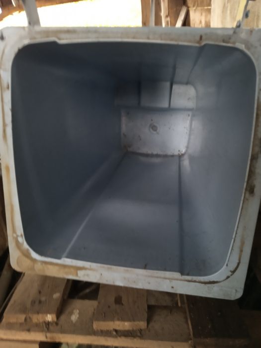 Kosz pojemnik na śmieci 120l 60 kg papier niebieski nowy