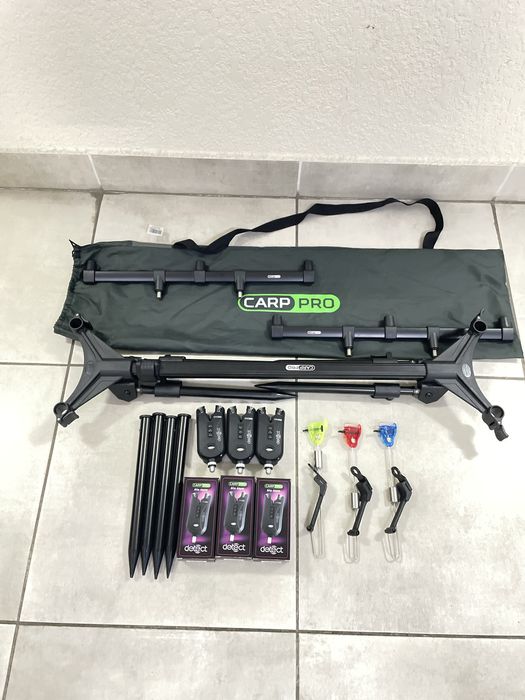 Акція!Carp Pro Род-под+3 сигналізатори +3 свінгери + чохол