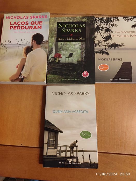 Livros em bom estado