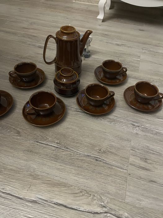 Serwis porcelitowy PRL Pruszków lata 70-te