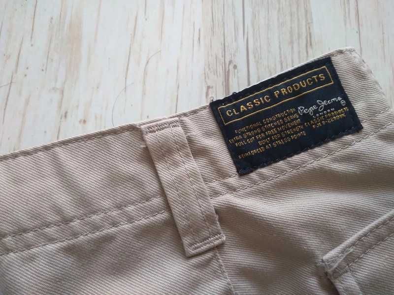 Pepe jeans lata 90 szorty bojówki krótkie spodenki kieszenie cargo