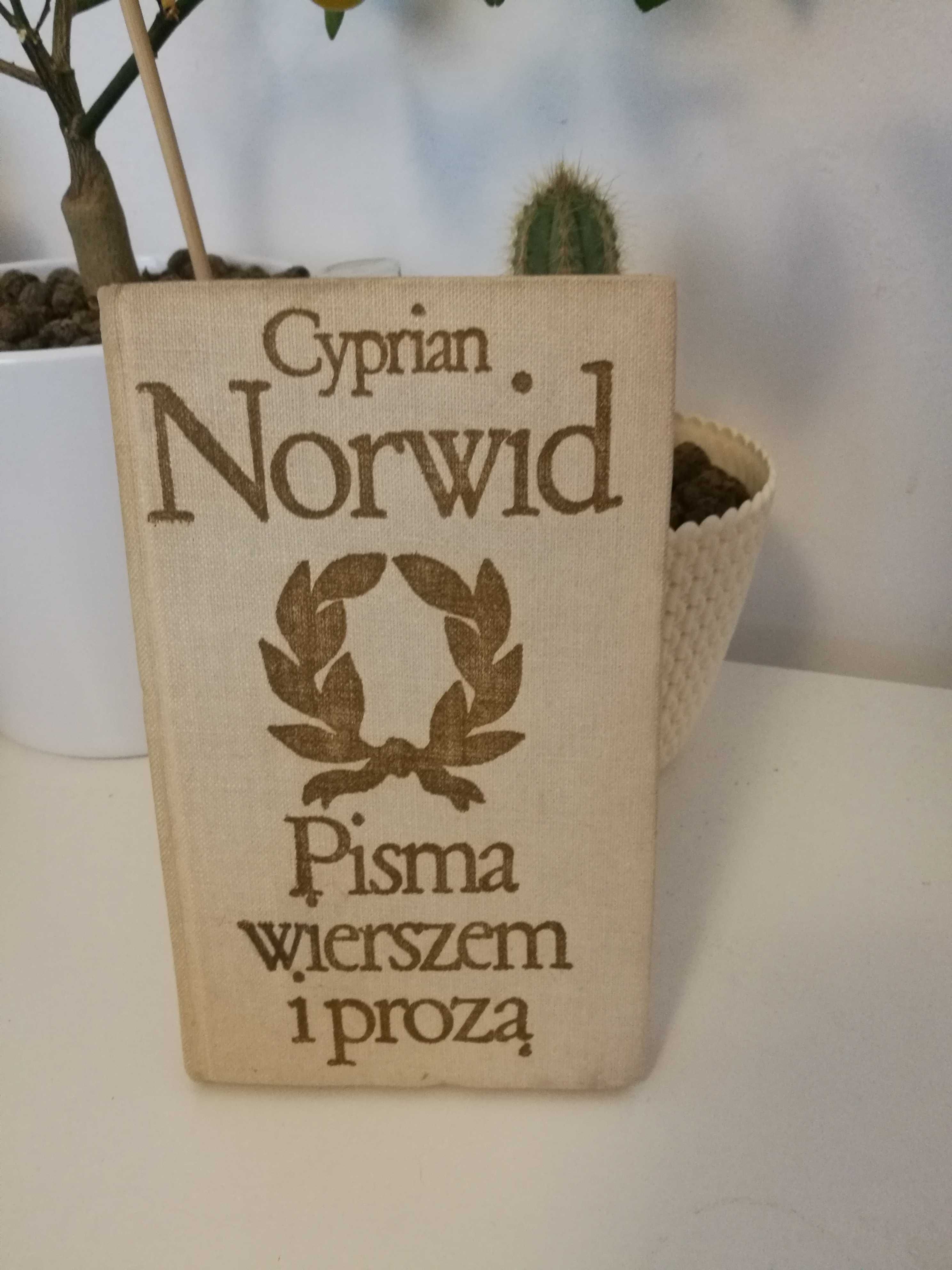 Cyprian Norwid "Pisma wierszem i prozą"