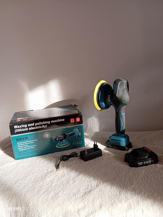 Polerka samochodowa akumulatorowa