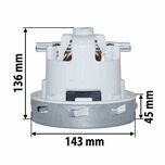Turbina Oryginał Silnik odkurzacza Karcher Puzzi 8/1 C, NT 351 i inne