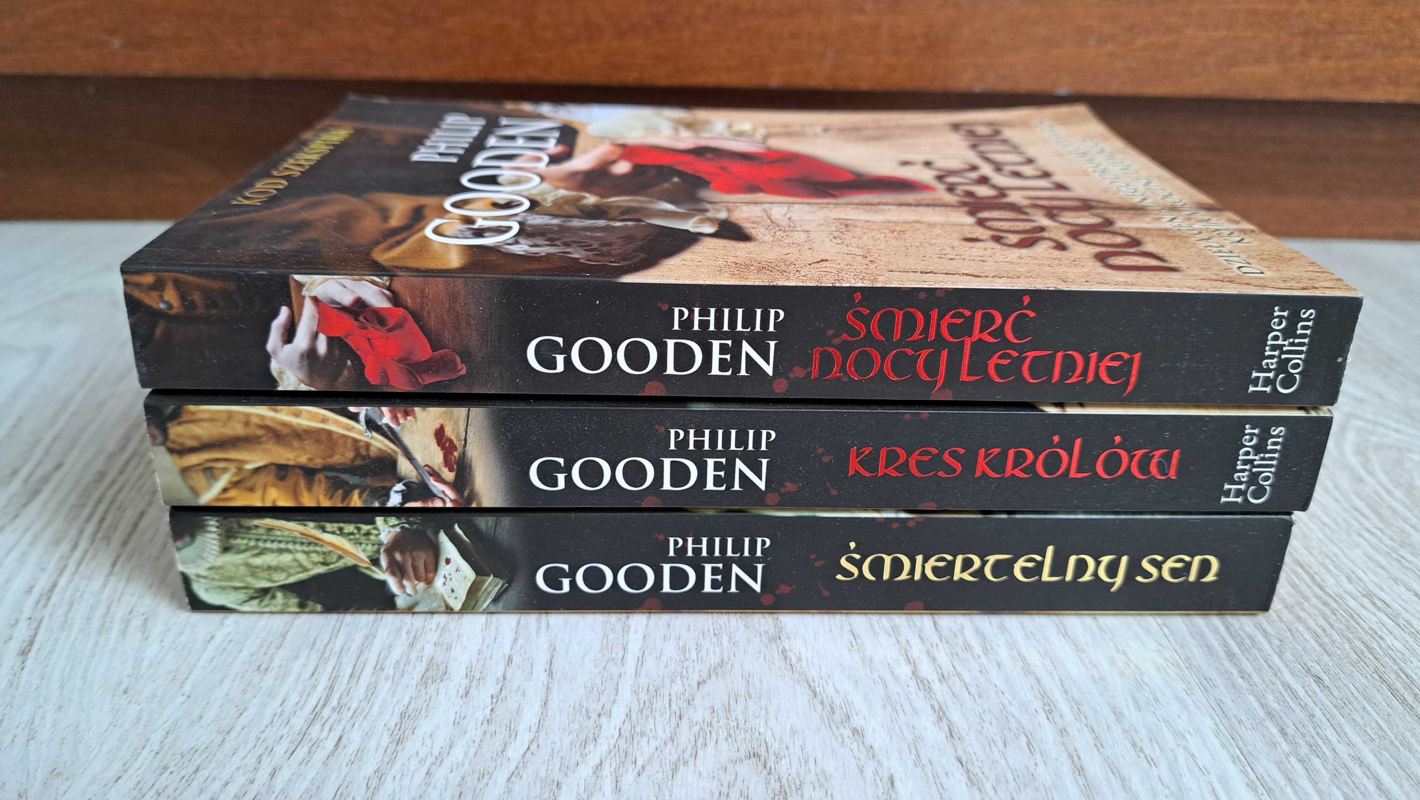 3x Philip Gooden Kres królów + Śmierć nocy letniej + Śmiertelny sen