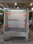 Kabina lakiernicza 1500x1500mm