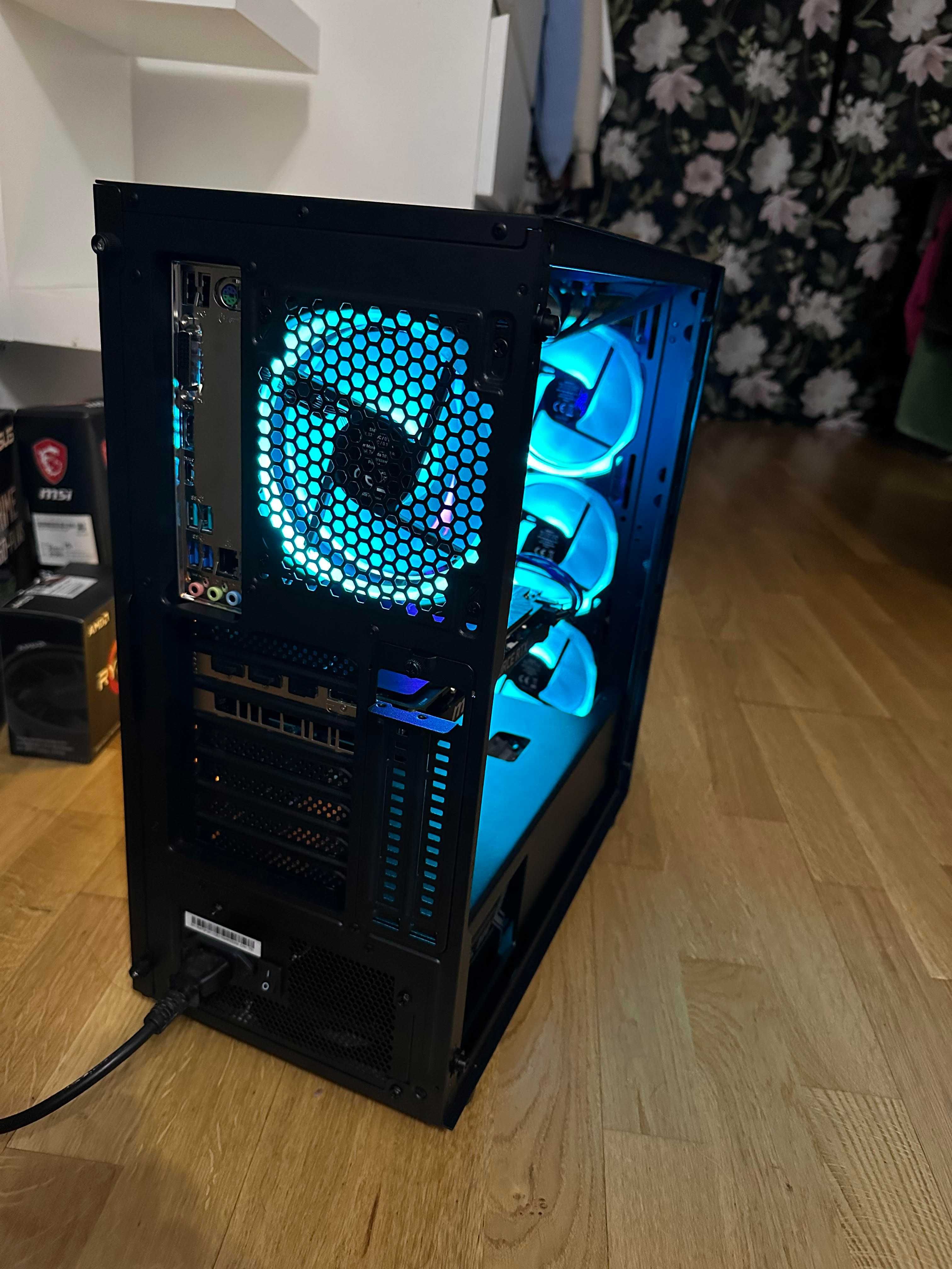 Komputer do gier | RTX 2060 | Ryzen 5 5500 | 16GB 3600Mhz | SSD | RGB