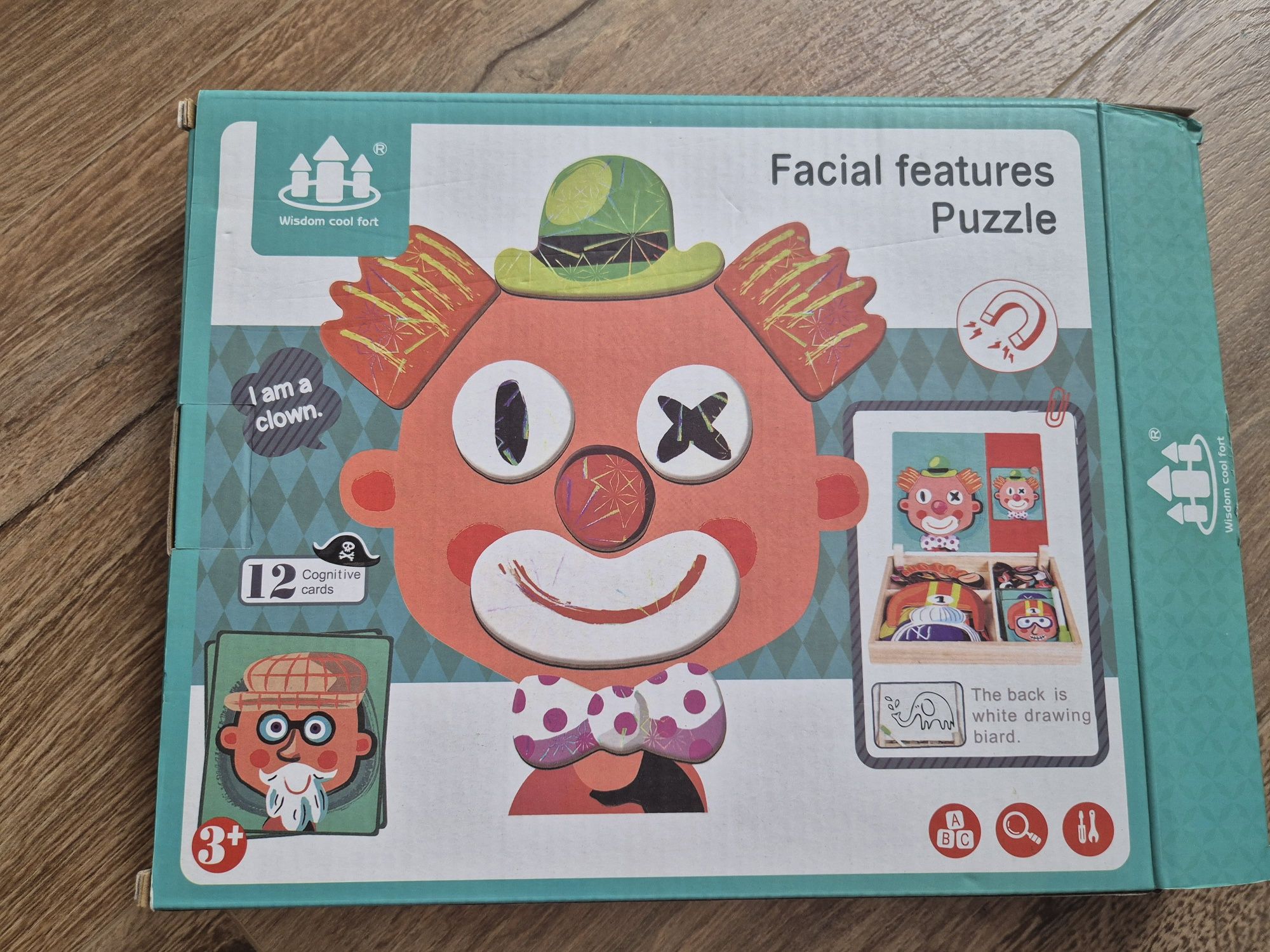 Puzzle magnetyczne Klaun Lidl