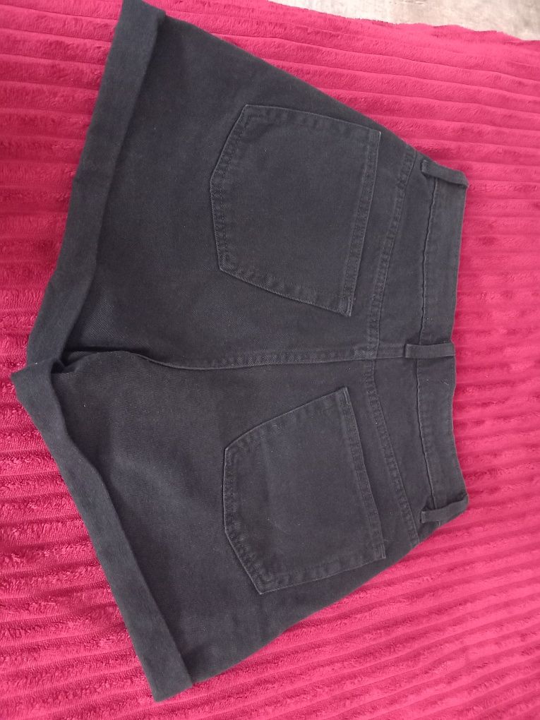 Czarne szorty primark