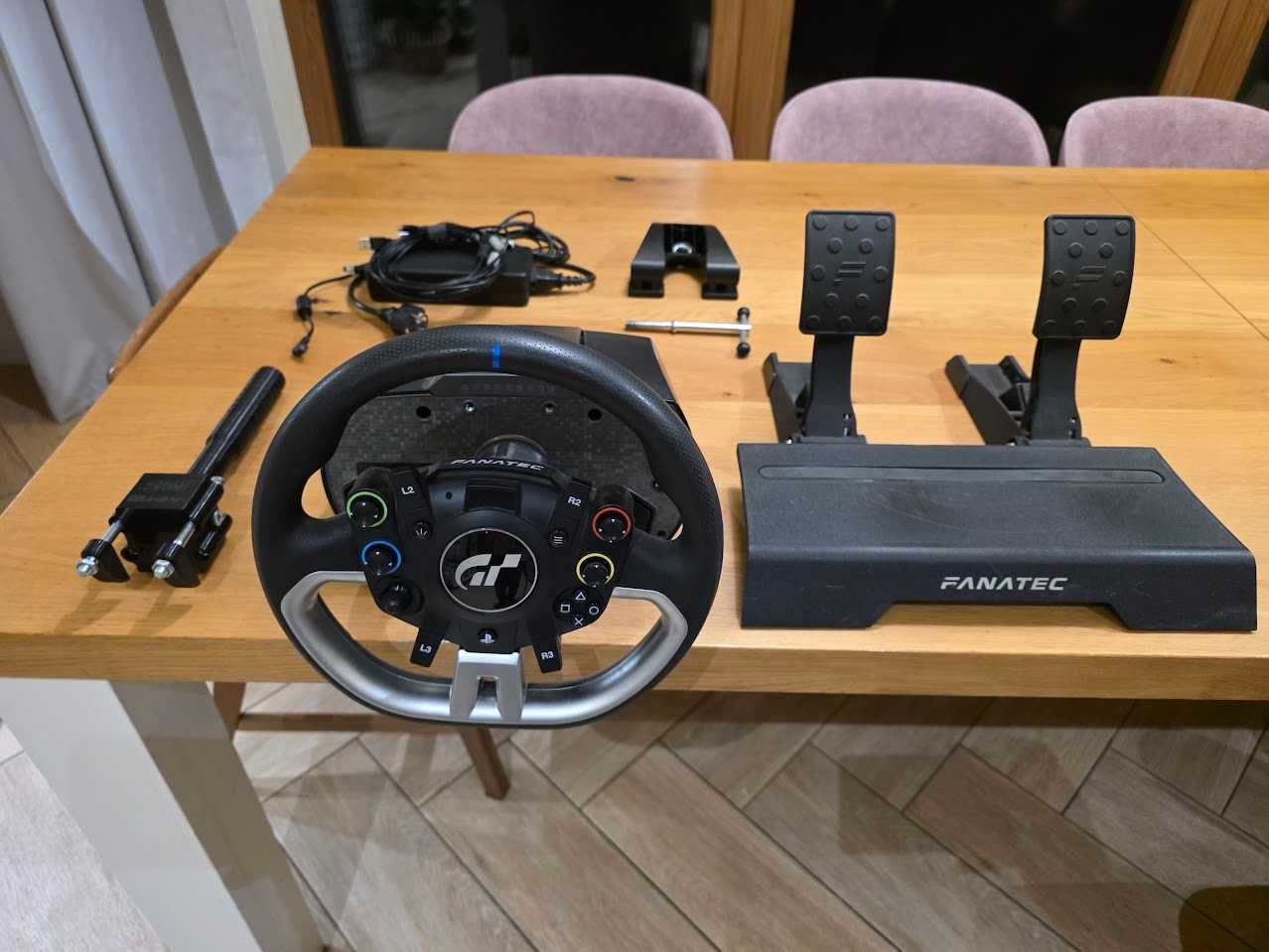 Zestaw Fanatec CSL Elite + ręczny Sim Masters