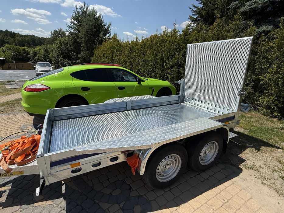 Nowa przyczepka pod minikoparke 2025r