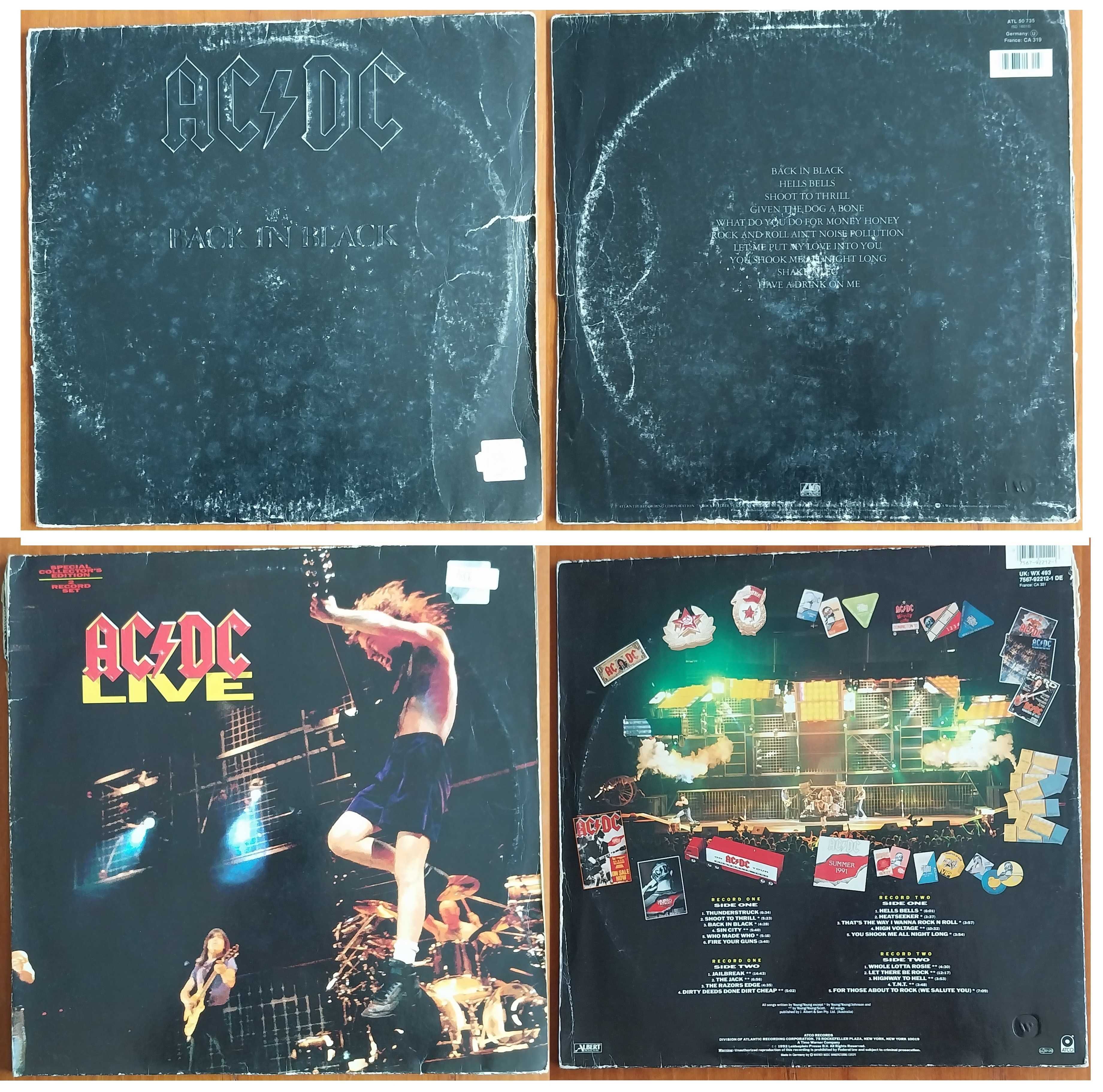 vinil: AC/DC, dois álbuns e três máxis
