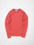 Icebreaker merino czerwona bluza longsleeve S 100% wełna merynosa