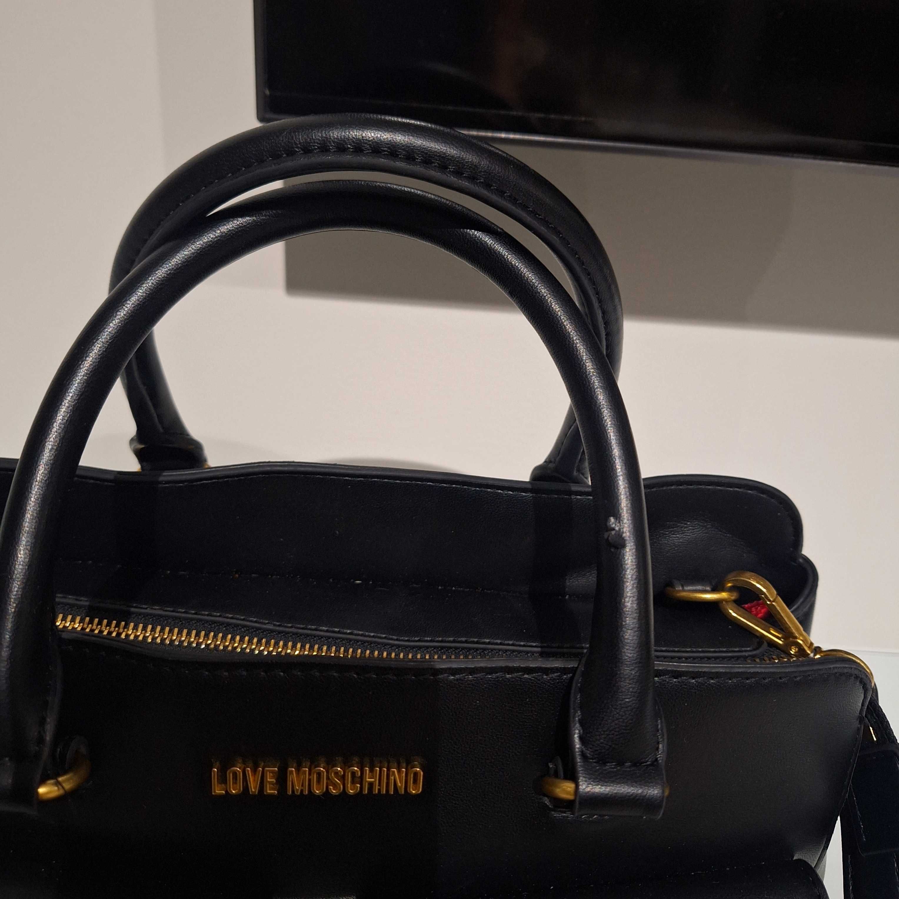 Torebka damska love moschino czarna