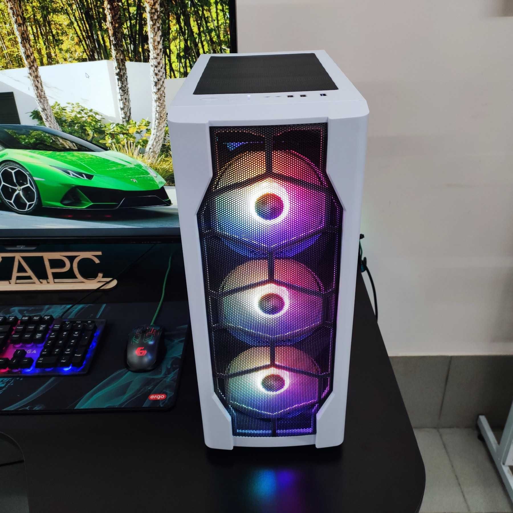 Игровой Компютер ПК Intel i5-6500, RX 570 4GB, 16GB DDR4, SSD 500GB