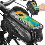 Wodoodporna torba rowerowa z etui na smartfon – 1,5L