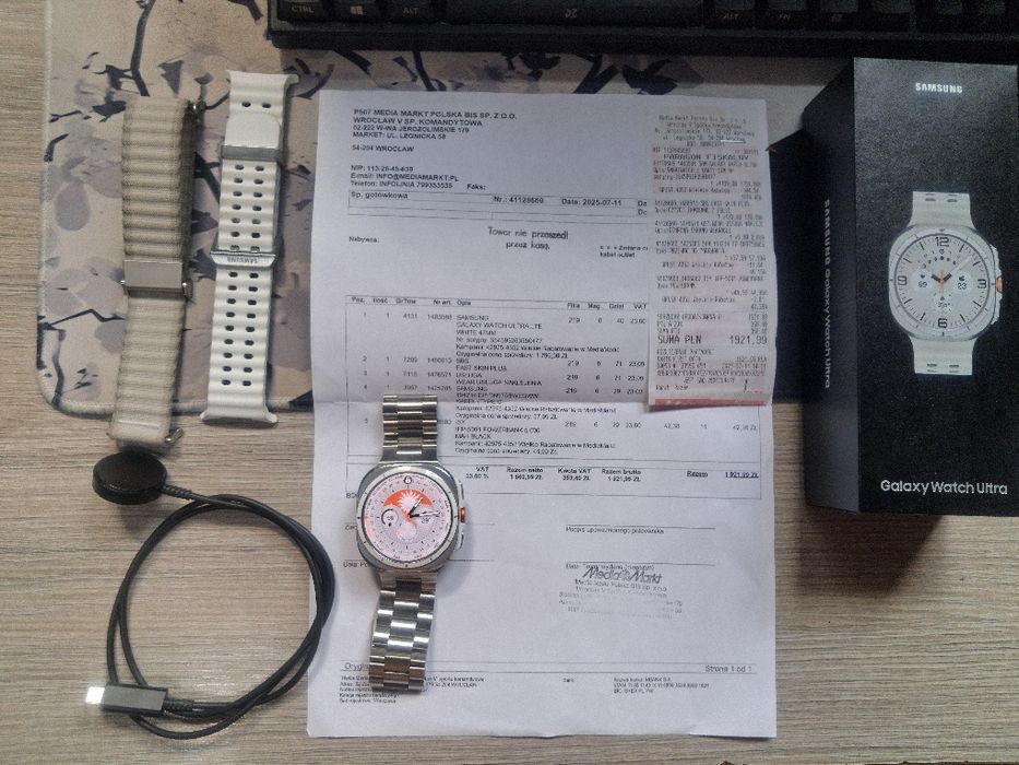 Samsung Galaxy watch ultra biały [ZAMIENIĘ XBOX SERIES X]