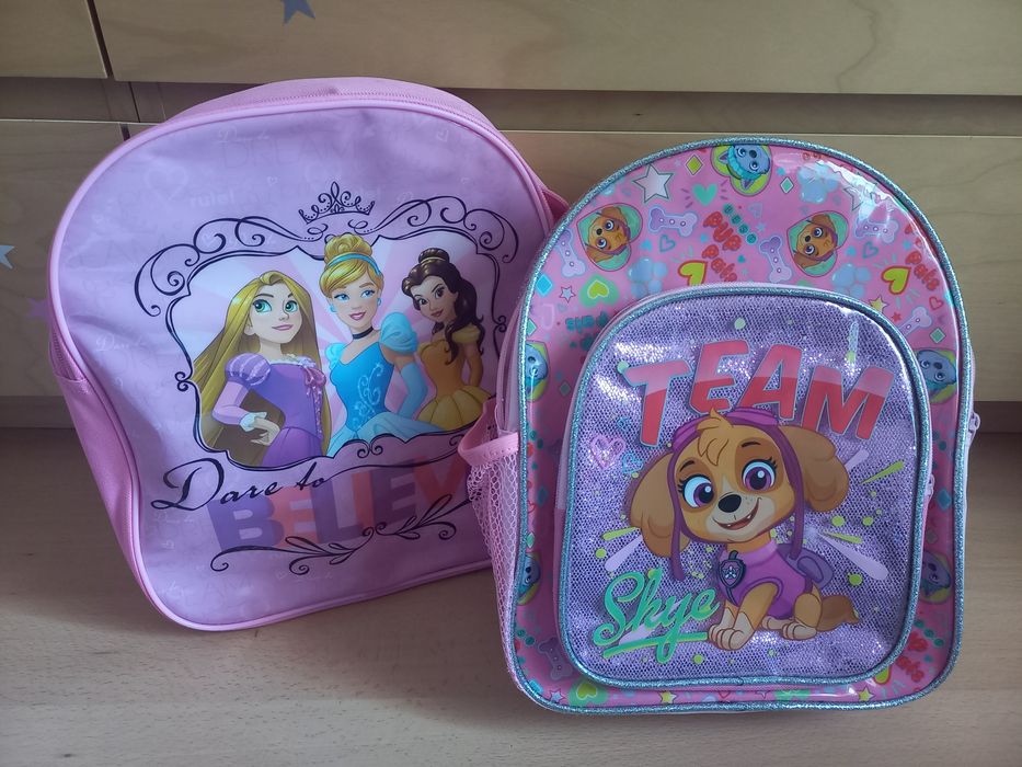 Mochilas rosa menina criança